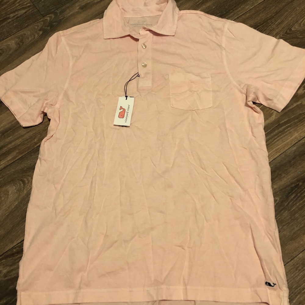 Pink vineyard vines polo